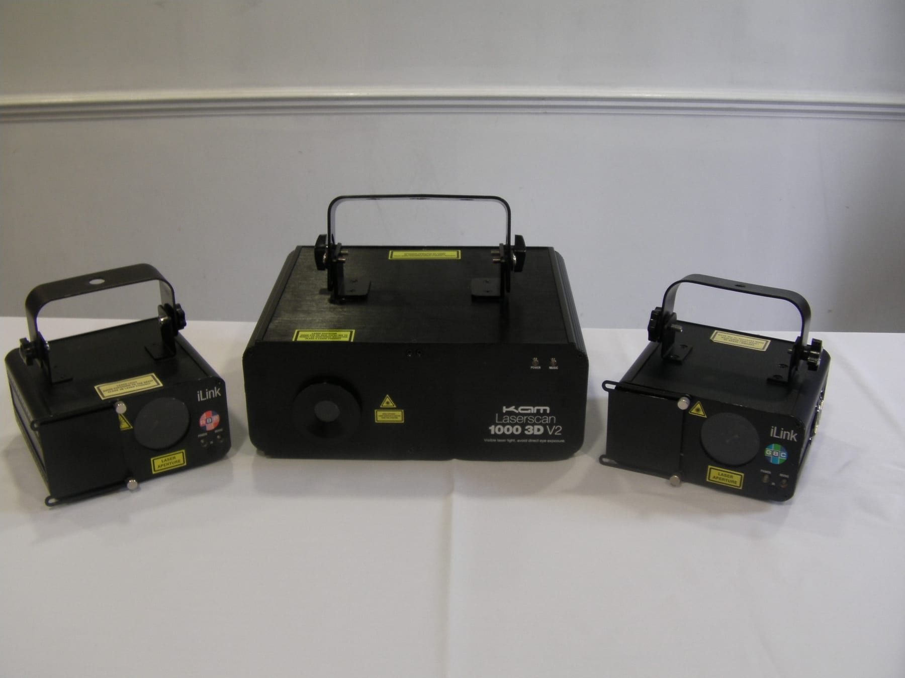 Audio-visual and lighting equipment (9)