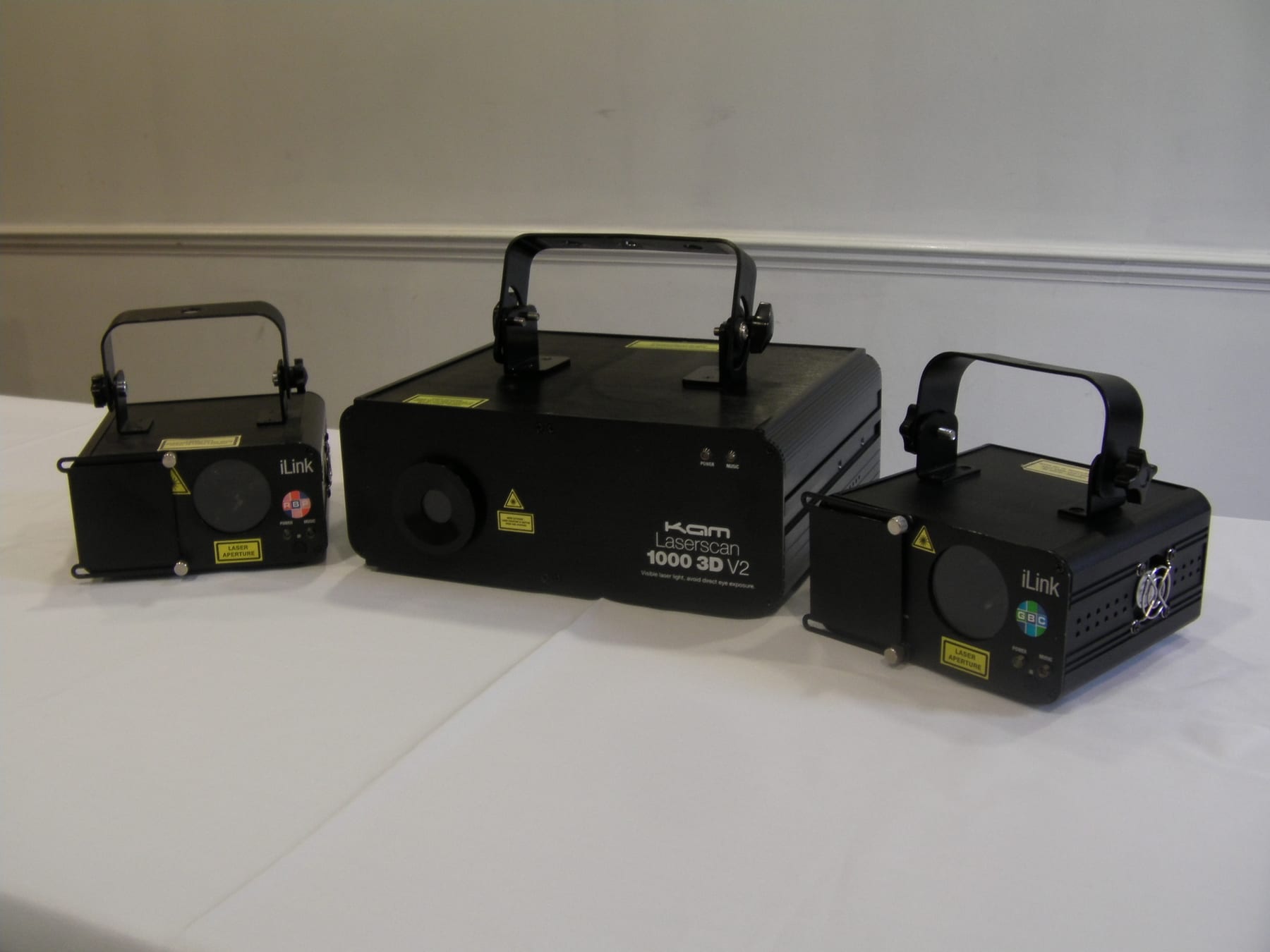 Audio-visual and lighting equipment (10)